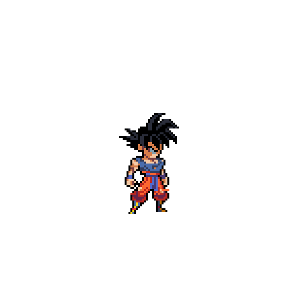 8-bit Super Saiyan Goku